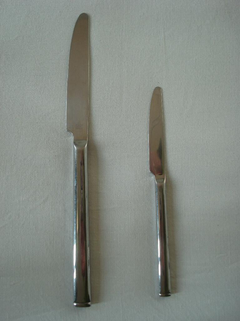 Bestek BK Waal, BK Amstel en restant, Gebruikt, Ophalen of Verzenden, Rvs of Chroom, Vaatwasserbestendig