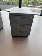 Lade kastjes voor onder bureau, Ophalen of Verzenden, Met wielen, Gebruikt