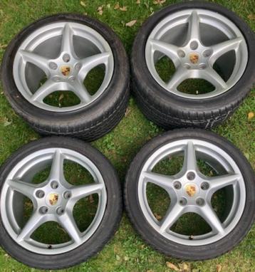 PORSCHE 997 C4/4S /S 18 INCH ORGINELE BBS VELGEN  beschikbaar voor biedingen