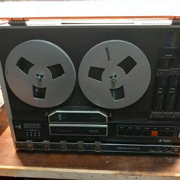 Philips N4419 Bandrecorder en banden microfoon et - Vintage! beschikbaar voor biedingen
