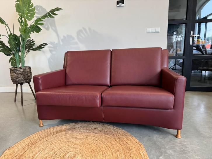 Leolux Paian 2-persoons bank -  als nieuw!, Huis en Inrichting, Banken | Bankstellen, Zo goed als nieuw, Rechte bank, Tweepersoons