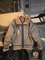 Vintage lammy coat - shearling - pilotenjas XXL, Ophalen of Verzenden, Gedragen, Overige maten, Bruin