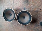 2 omgebouwde 12100 m8 luidsprekers Philips 30 euro kurk rand, Philips, Ophalen of Verzenden, Zo goed als nieuw, Minder dan 60 watt