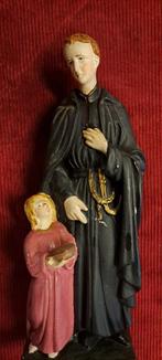 Beeldje van geestelijke met kind, Ophalen, Gebruikt, Mens