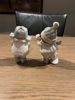 Leuke Winterse Beeldjes - Set van 2, Ophalen of Verzenden, Zo goed als nieuw, Steen, Overige typen