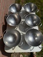 Vintage jaren 60  bowl met voet en handvaten. Alfra Alessi, Antiek en Kunst, Ophalen of Verzenden