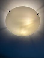 Plafondlamp - 46cm doorsnee, Ophalen, Zo goed als nieuw, Glas, Minder dan 50 cm