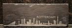 Skyline van Rotterdam Leisteenbord, Antiek en Kunst, Kunst | Etsen en Gravures, Ophalen of Verzenden