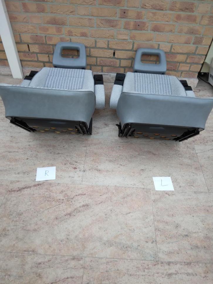 VW T3 Westfalia Multivan Pilotenstoelen met hoofdsteunen, Caravans en Kamperen, Camper-accessoires, Zo goed als nieuw, Ophalen