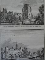 gravure Drogenapstoren Bogen boven Berkel Zutphen 1744, Antiek en Kunst, Kunst | Etsen en Gravures, Verzenden