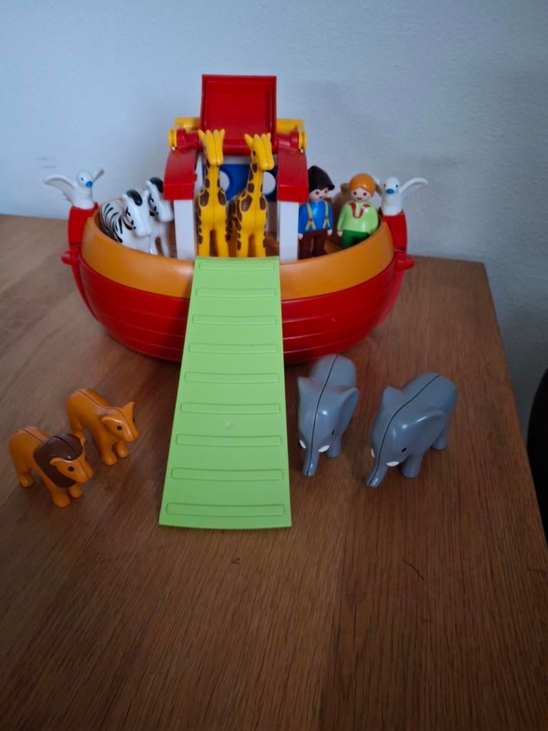 Playmobil 123 Ark van Noach - Compleet!, Kinderen en Baby's, Speelgoed | Playmobil, Ophalen of Verzenden, Gebruikt, Complete set