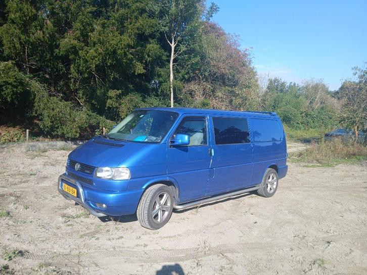 Volkswagen Transporter Bestel 2.5 TDI 75KW DC 2002 L2H1, Auto's, Bestelauto's, Bedrijf, ABS, Airconditioning, Bluetooth, Centrale vergrendeling