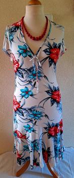 boho style floral zomerjurk, mt 38-40, Maat 38/40 (M), Ophalen of Verzenden, Gedragen, Rood
