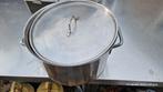Pan stond bij veldkeuken RVS diam 34cm hg21,5cm, Verzamelen, Ophalen of Verzenden, Landmacht, Nederland