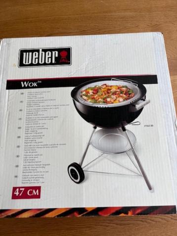 Weber wok 47cm in doos beschikbaar voor biedingen