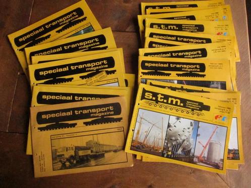 Jaargangen Speciaal Transport Magazine STM 1983-1988, Boeken, Vervoer en Transport, Gelezen, Vrachtwagen, Ophalen of Verzenden