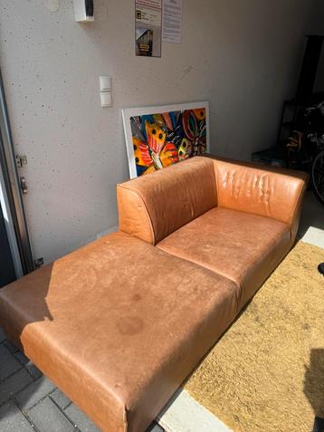 Design montel lederen bank beschikbaar voor biedingen