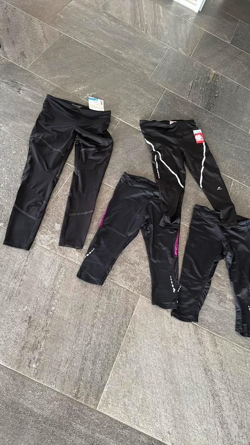 Nieuw en zgan 4 sportbroeken maat 40, Kleding | Dames, Sportkleding, Zo goed als nieuw, Maat 38/40 (M), Zwart, Ophalen of Verzenden