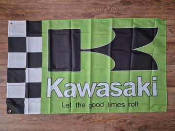 Kawasaki vlag verscillende zie foto's NIEUW  beschikbaar voor biedingen