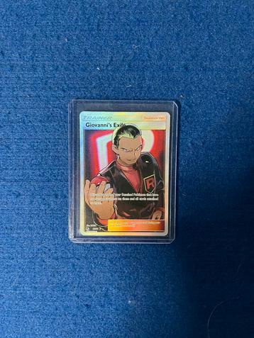 Pokémon single English - Giovanni’s Exile 67 - Hidden fates beschikbaar voor biedingen