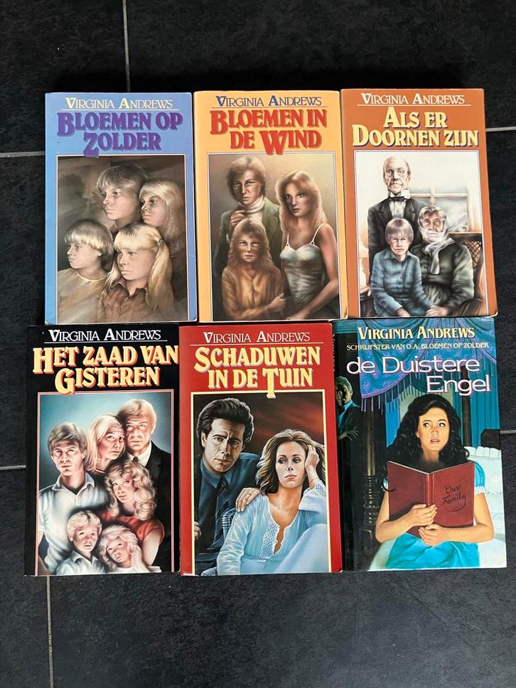 Virginia Andrews Boeken Set (6 stuks), Boeken, Romans, Gelezen, Nederland, Ophalen of Verzenden