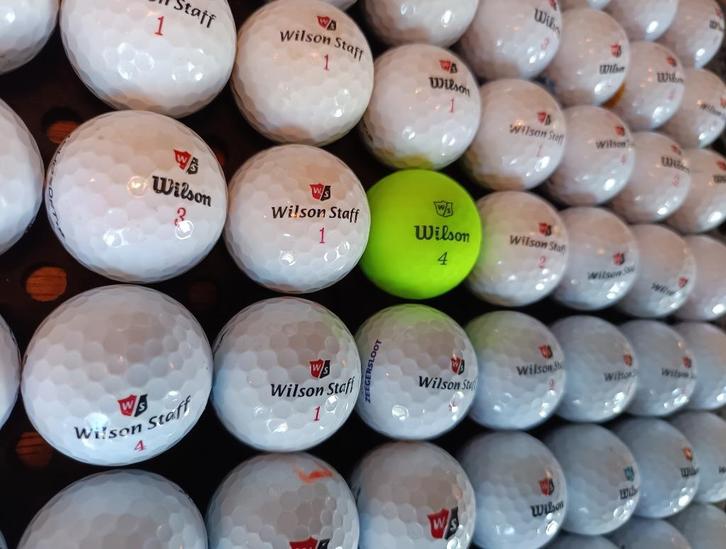 Wilson Staff Lakeballs 65 stuks (duosoft, Dx2soft, Px3soft), Sport en Fitness, Golf, Gebruikt, Bal(len), Overige merken, Ophalen of Verzenden