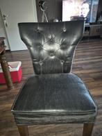 4 riviera maison stoelen.zijn grijs gewatteerd dat hoort zo., Gebruikt, Riviera maison, Vier, Grijs