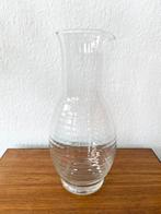 * Geribbeld glazen (decanteer) karaf *, Huis en Inrichting, Keuken | Servies, Overige typen, Ophalen of Verzenden, Overige stijlen