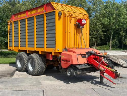 Veenhuis Combi 2000 Ladewagen Opraapwagen Combi wagen, Zakelijke goederen, Agrarisch | Werktuigen, Overige, Oogstmachine
