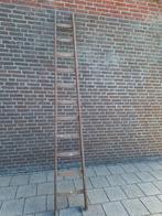 Vintage houten ladder, Doe-het-zelf en Verbouw, Ladders en Trappen, Ophalen, Gebruikt, 2 tot 4 meter