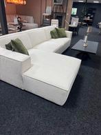 Super mooie creme elementen bank nieuw, Huis en Inrichting, Ophalen, Nieuw, Stof