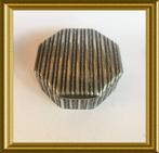 Art deco alpacca klein doosje, Antiek en Kunst, Curiosa en Brocante, Ophalen of Verzenden