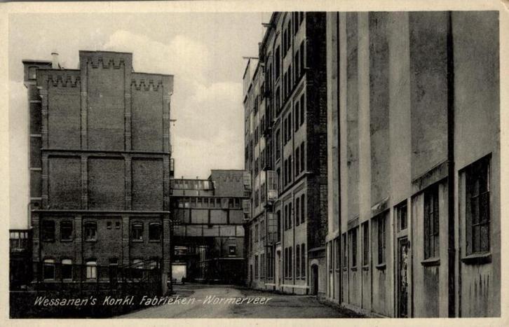 Wormerveer Wessanen´s Konkl. Fabrieken uitg Spaander, Verzamelen, Ansichtkaarten | Nederland, Ongelopen, Noord-Holland, 1920 tot 1940
