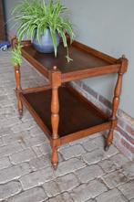 Prachtige antieke eiken houten thee trolley, bijzettafel., Antiek en Kunst, Antiek | Meubels | Tafels, Verzenden
