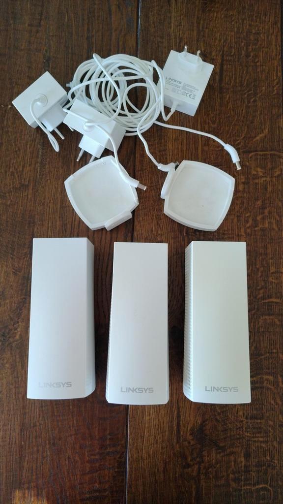 Linksys Velop WHW03 Mesh WiFi Systeem, Computers en Software, Routers en Modems, Gebruikt, Ophalen of Verzenden