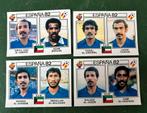 4 panini plaatjes Koeweit WK 1982, Ophalen of Verzenden