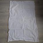 Wit ledikantlaken 75 x 115 cm (HEMA), Ophalen of Verzenden, Zo goed als nieuw, 100 cm of meer, Deken