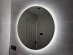 Ronde spiegel 60 cm met verlichting, Huis en Inrichting, Woonaccessoires | Spiegels, Ophalen, Gebruikt, Rond, Minder dan 100 cm