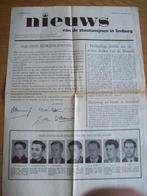 NIEUWS VAN DE STAATSMIJNEN IN LIMBURG, Ophalen of Verzenden, 1940 tot 1960, Krant