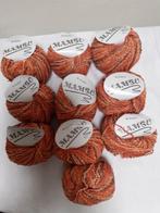 Brei/ haakgaren Oranje verloop bol 50gr, Hobby en Vrije tijd, Breien en Haken, Nieuw, Breien of Haken, Wol of Garen, Ophalen of Verzenden