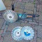 Makita doorslijper, Doe-het-zelf en Verbouw, Ophalen of Verzenden, Zo goed als nieuw, 1000 watt of meer, Haakse handslijpmachine