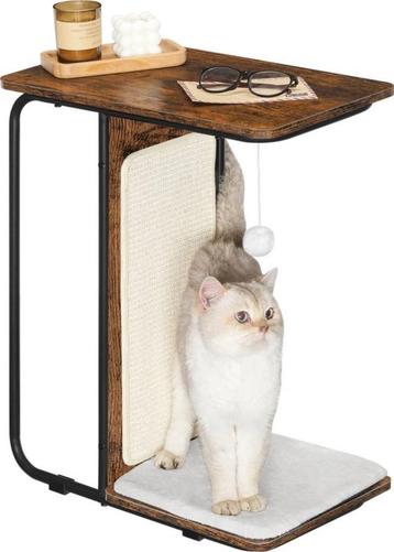 Nieuw-Kattenmand-Bruin-Zwart-50x30x61cm (LXBXH) beschikbaar voor biedingen