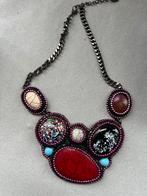 Steps ketting met stenen-look, Ophalen of Verzenden, Zo goed als nieuw, Overige kleuren