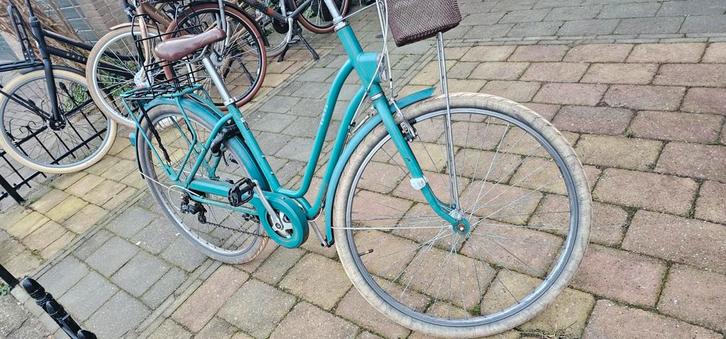 Decathlon fiets - Damesfiets, Fietsen en Brommers, Fietsen | Dames | Damesfietsen, Gebruikt, Overige merken, (Extra) lage instap