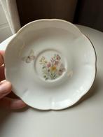 Vintage Bone China London Collection bordje botanisch, Ophalen of Verzenden