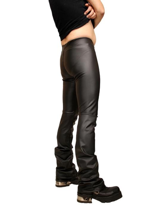 sexy leder-look heren legging met ritssluiting XL, Kleding | Heren, Broeken en Pantalons, Nieuw, Maat 48/50 (M), Zwart, Verzenden