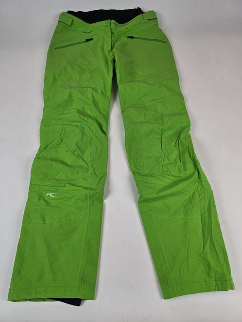 Kjus Skibroek Groen Dames M, Kleding | Dames, Wintersportkleding, Zo goed als nieuw, Broek, Ophalen of Verzenden