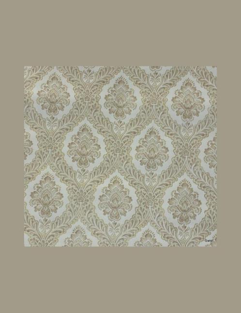 6247 Vintage retro oud barok bloemetjes behang behangpapier, Huis en Inrichting, Stoffering | Behang, Verzenden