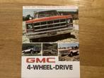 GMC 4x4 Trucks Brochure 1977 Engels, Ophalen of Verzenden, Zo goed als nieuw, Algemeen