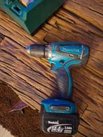 Makita set Boor- en Slag Schroefmachine, Gebruikt, Variabele snelheid, Ophalen of Verzenden, Boor- en Schroefmachine